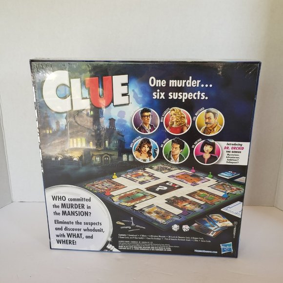 Clue The Classic Mystery Game by Hasbro New Sealed - Picture 5 of 5